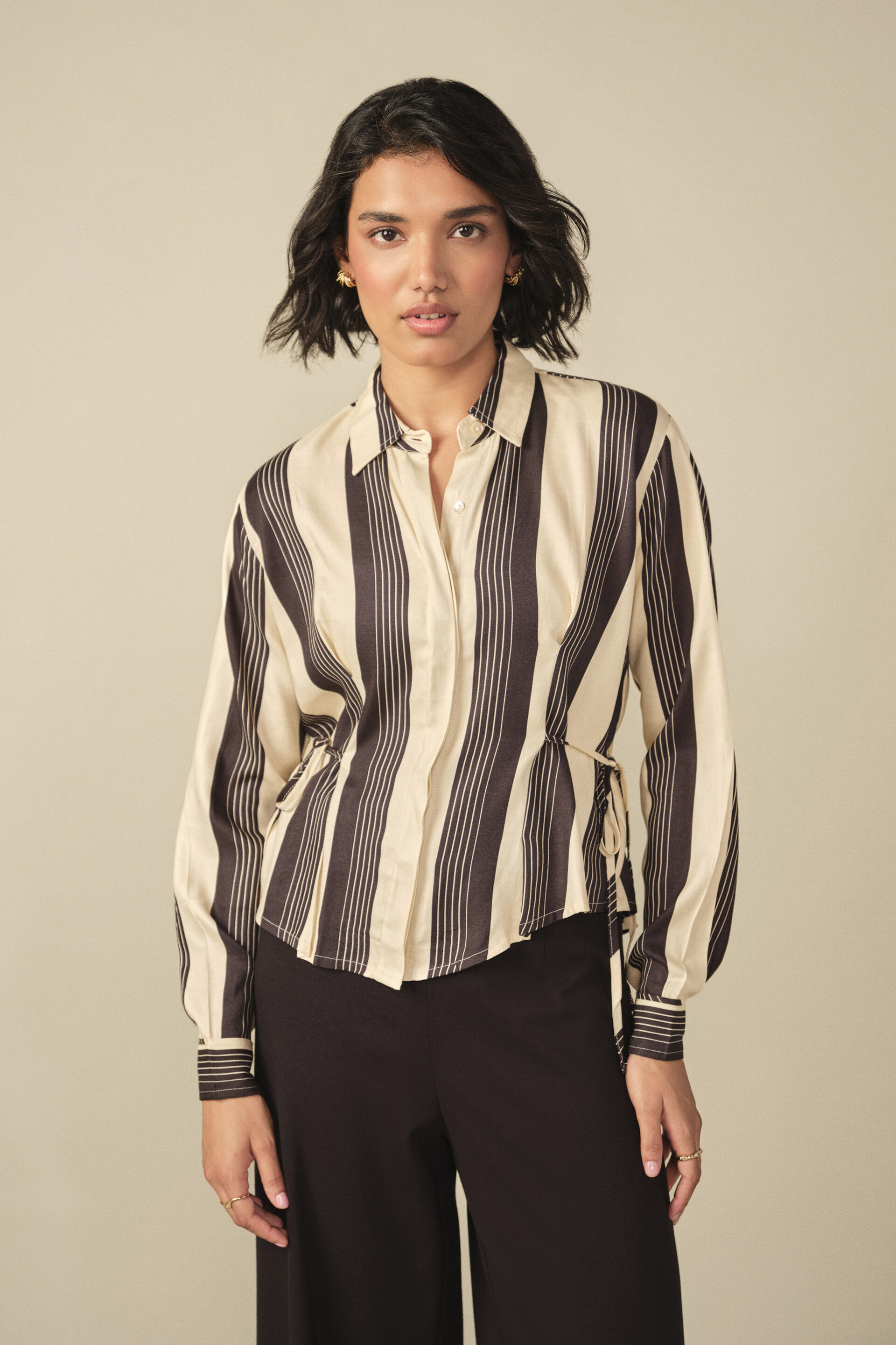 Relaxed Shirt in Cream